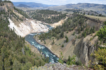 Calcite Springs overlook