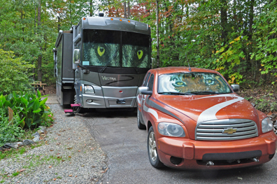 the RV of the two RV Gypsies