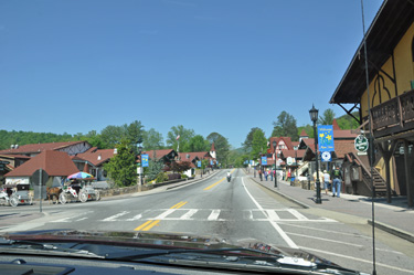 the main street of Helen