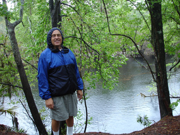 Lee Duquette by the Suwannee River