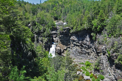 upper & lower falls