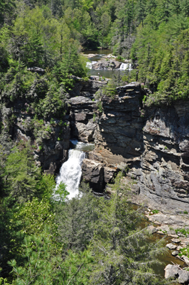 upper & lower falls