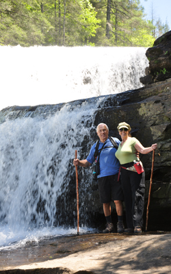 The two RV Gypsies by the upper falls area