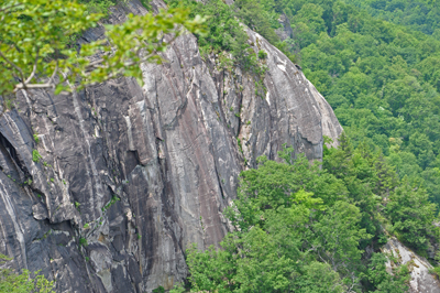 view from Exclamation Point
