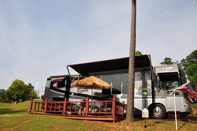 the RV of the two RV Gypsies