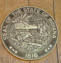 seal of the state of Indiana