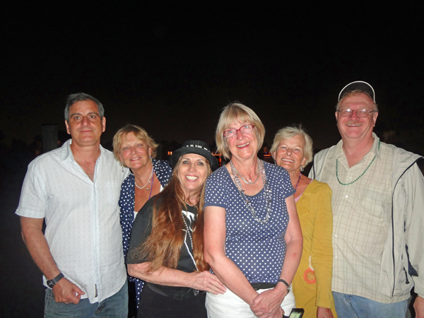 Karen Duquette and friends on Terra Mar Island