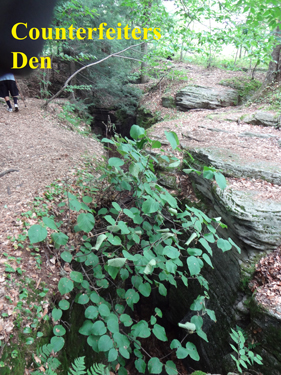 Counterfeiters Den at Panama Rocks