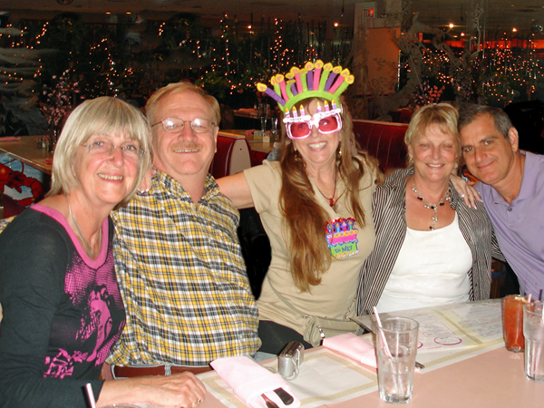 Bruce, Phillip, Monica and her sister, Gun