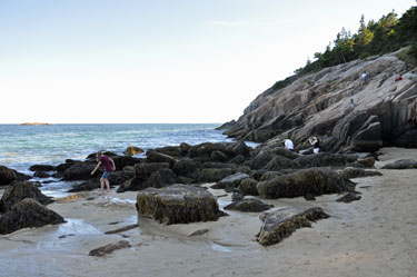 Sand Beach in Acadia National Park