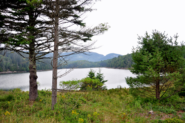 View on the right side of the road