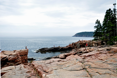scenery at Acadia National Park