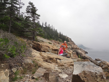 the two RV Gypsies to relax on the cliffs again