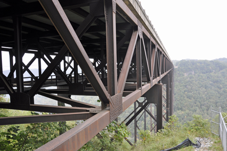the New River Bridge from a whole new angle