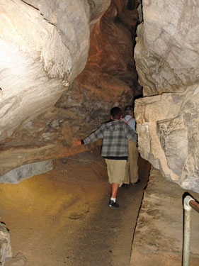 The grandson of the two RV Gypsies at Weight Watchers Isle at Ruby Falls