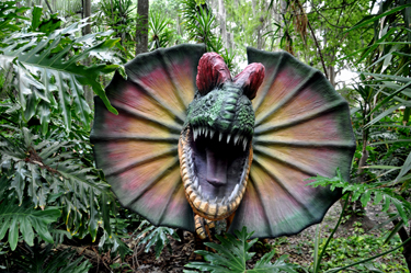 Dilophosaurus at Dinosaur World