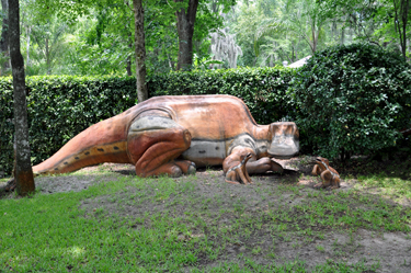 Maiasaura Dromiceiomimus at Dinosaur World