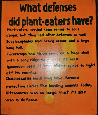museum sign