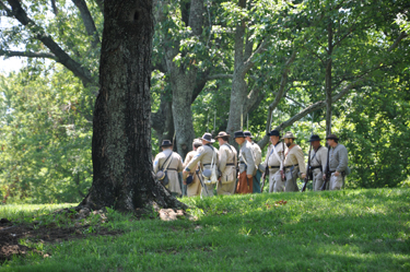 Civil War re-enactment