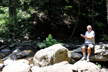 Lee Duquette at Cloudland Canyon State Park