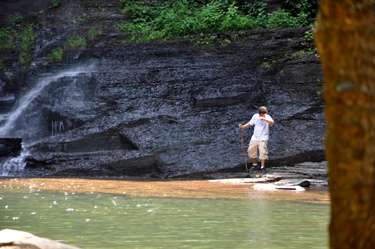 the grandson of the two RV Gypsies at Cloudland Canyon State Park