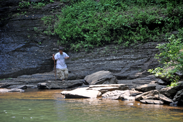 the grandson of the two RV Gypsies at Cloudland Canyon State Park