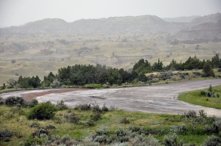 scenery at Theodore Roosevelt National Park