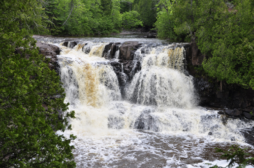 The Upper Falls at Gooseberry Falls State Park