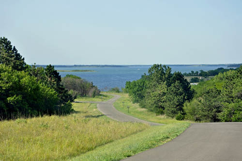 Milford Lake in Kansas