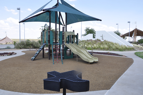 a children's play area.