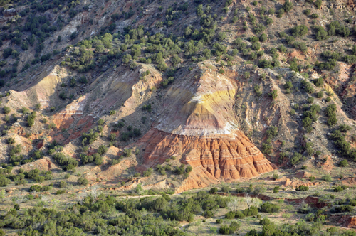 Palo Duro Canyon State Park view from Interpretive Center