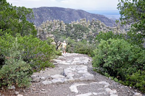 Lee Duquette on the Masssai Nature Trail