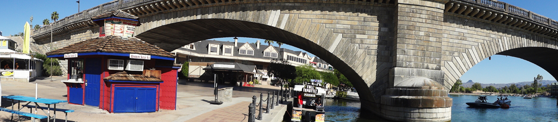 the world famous London Bridge in Arizona