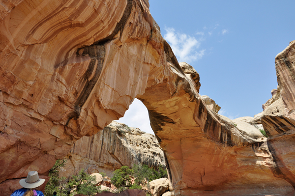 Karen Duquette and The Hickman Natural Bridge
