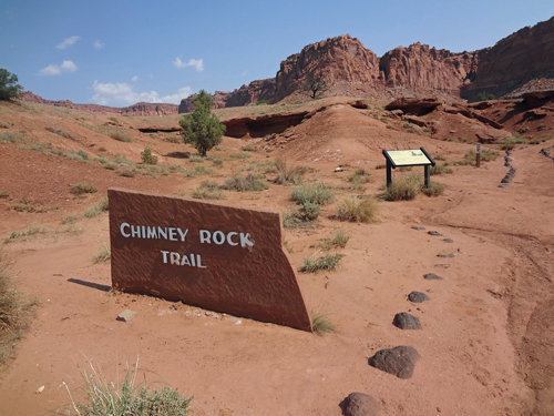 Chimney Rock trail