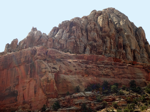 Pectol's Pyramid at Capitol Reef National Park