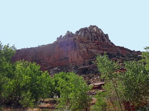 Pectol's Pyramid at Capitol Reef National Park