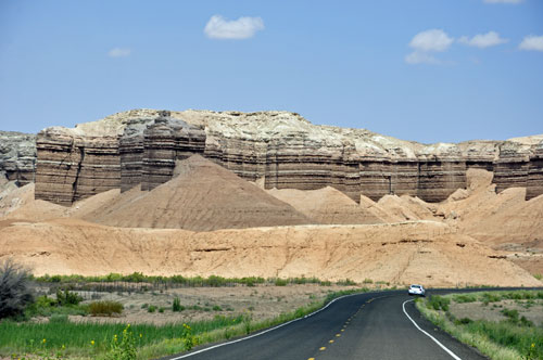 strped mountain on UT-24
