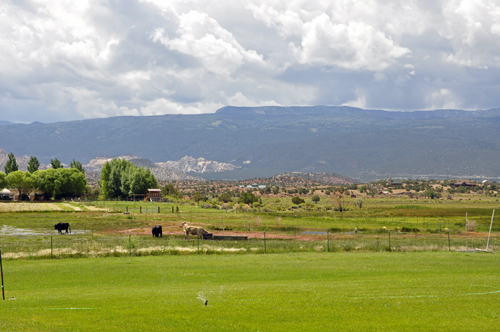 The view at Wonderland RV Park