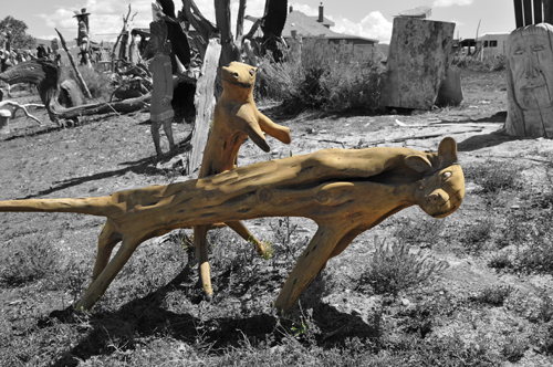 wood sculpture