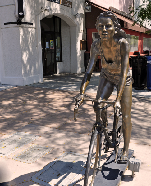girl on bike