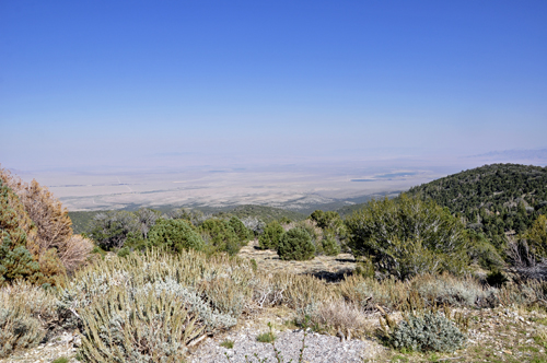 The two RV Gypsies get their first look at the scenery in Great Basin National Park