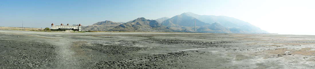 Looking back towards the parking lot