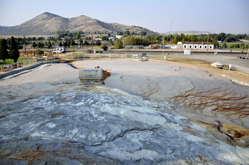 Soda Springs Geyser in Idaho