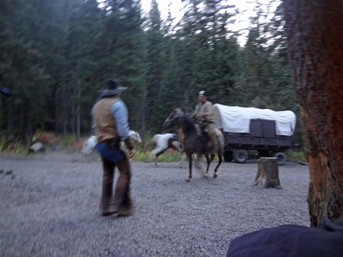 A friendly mountain man, Buckskin