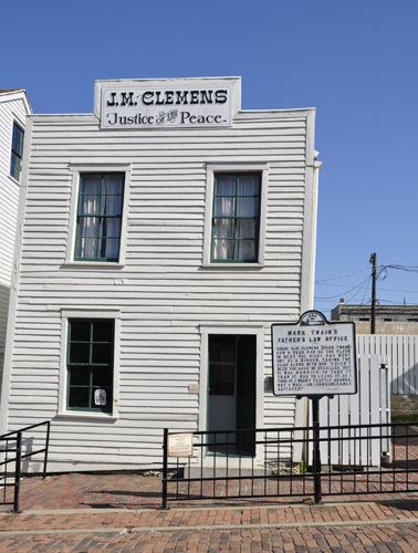 Mark Twain's Father's Law Office