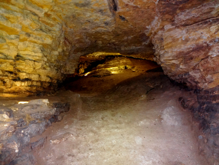 In the Mark Twain Cave