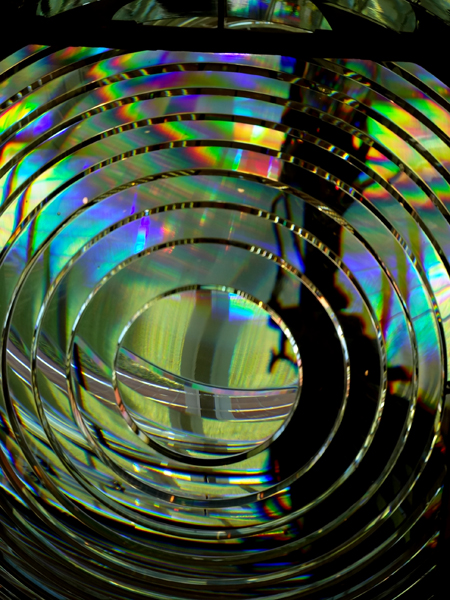 Fresnel lens in the museum