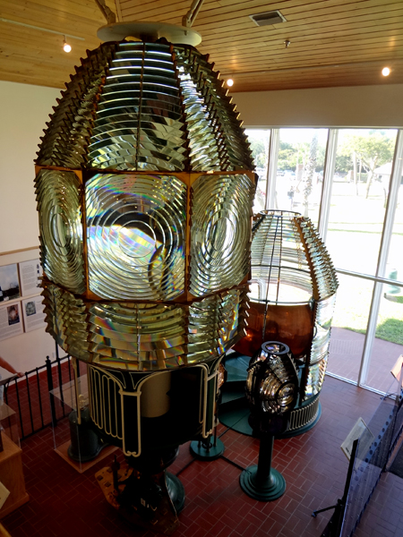 Fresnel lens in the museum