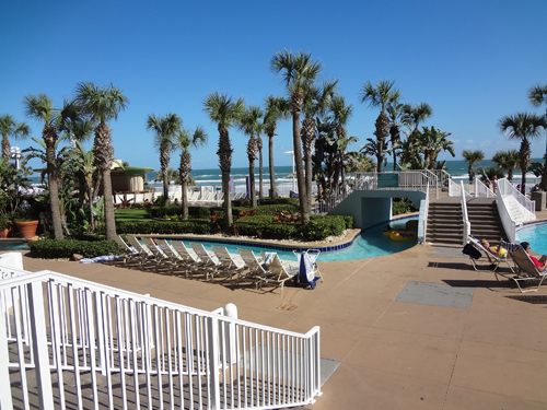 The lazy River at the timeshare